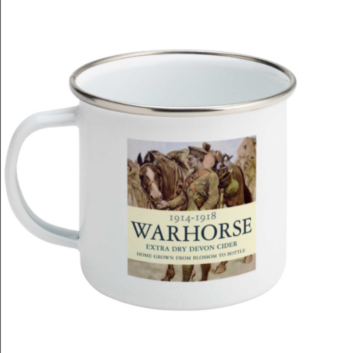 Warhorse Enamel Mug