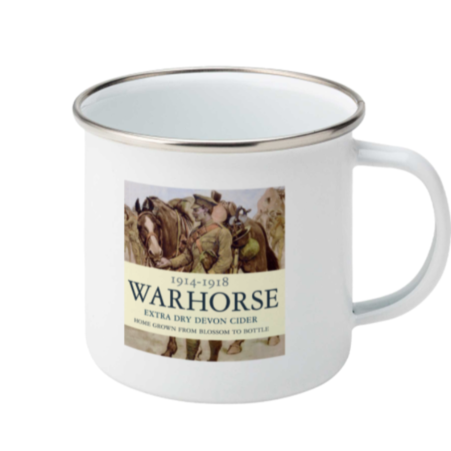 Warhorse Enamel Mug